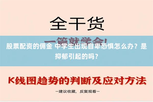 股票配资的佣金 中学生出现自卑恐惧怎么办？是抑郁引起的吗？