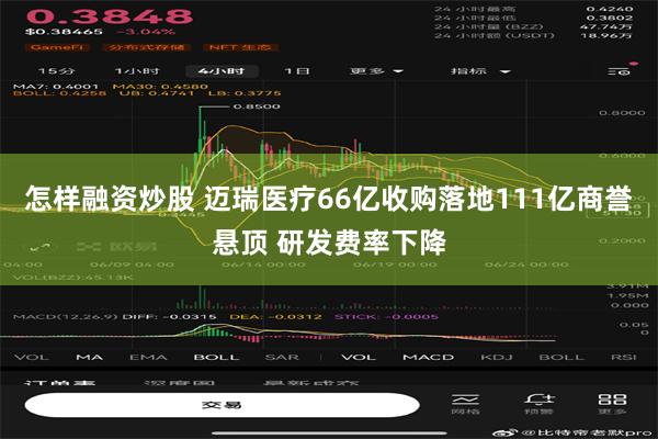 怎样融资炒股 迈瑞医疗66亿收购落地111亿商誉悬顶 研发费率下降