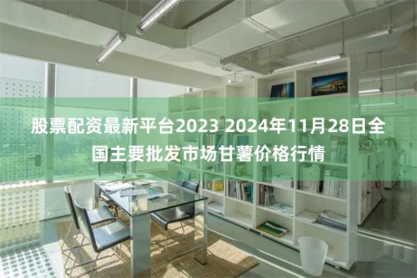 股票配资最新平台2023 2024年11月28日全国主要批发市场甘薯价格行情